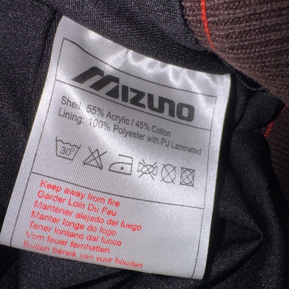 Mizuno WindLite Golf Sweater Mens XL Orange V-Neck Lined Performance Pullover - Picture 9 of 14